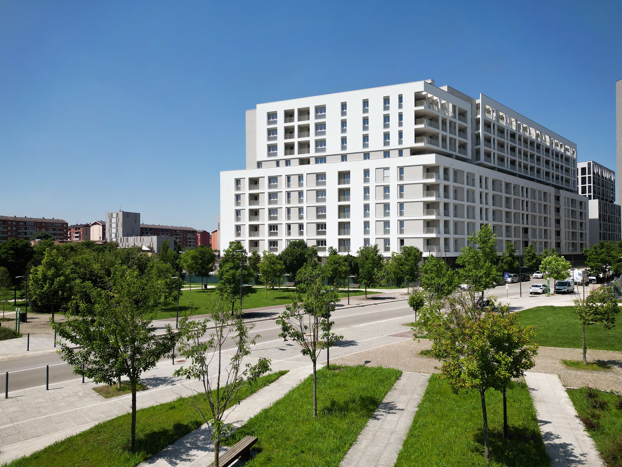 Il quartiere CAVillage a Cascina Merlata, Milano